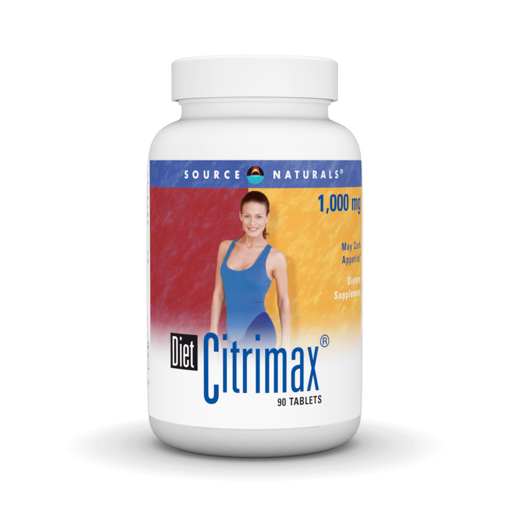 Комплекс для схуднення, Source Naturals Diet Citrimax, 1000 мг, 90 таблеток