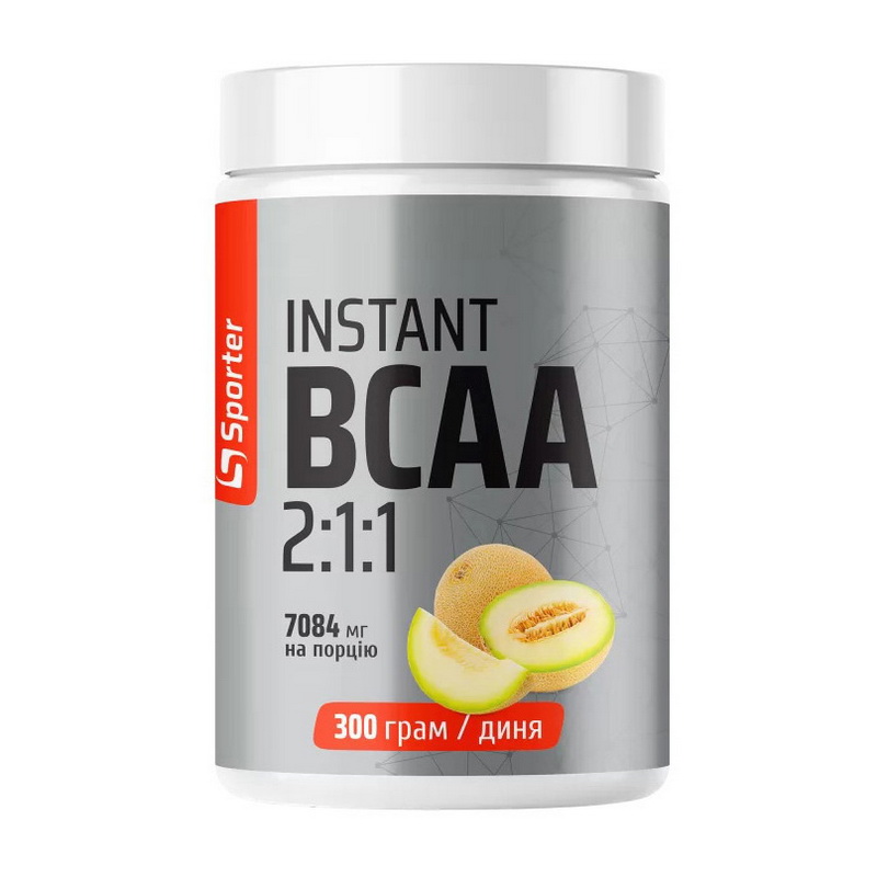 BCAA 2:1:1, Sporter Instant BCAA 2:1:1, 300 г (Диня)