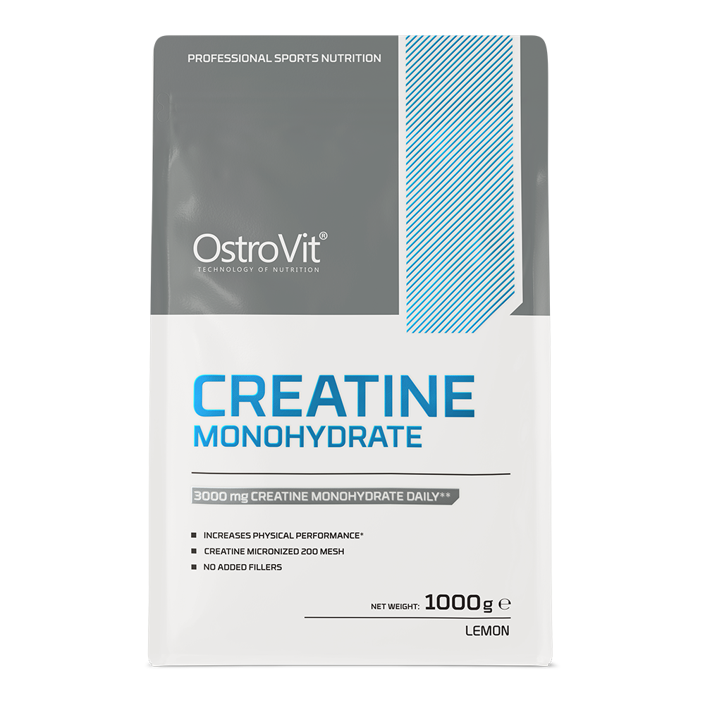 Креатин Creatine Monohydrate OstroVit 1 кг Лимон