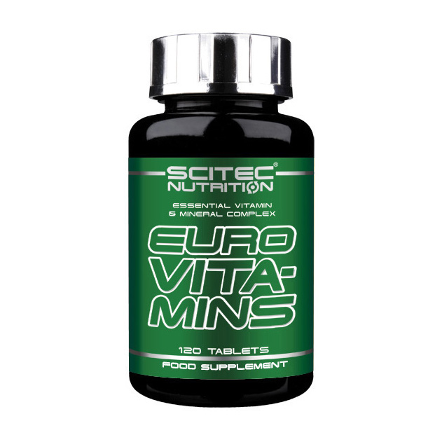 Мультивітамінний комплекс, Scitec Nutrition Euro Vita-Mins, 120 таблеток