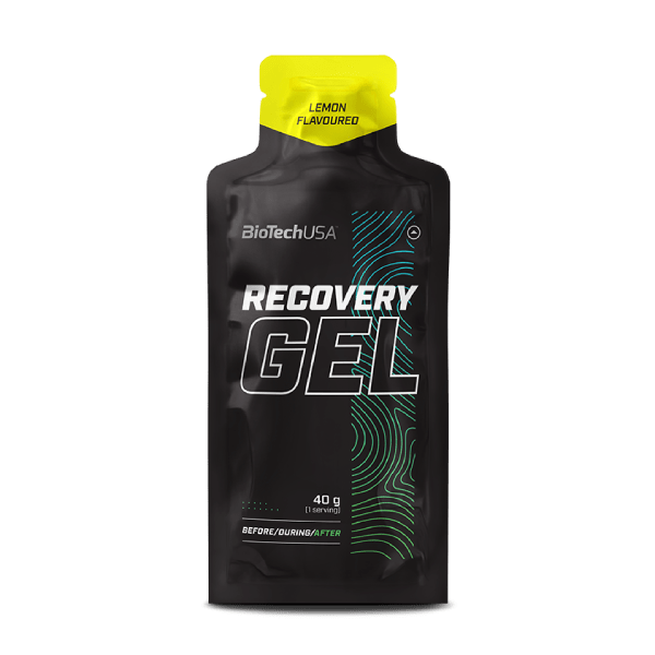 Енергетичний гель для відновлення, BioTech Recovery GEL, 40 г (Лимон)