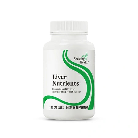 Поживні речовини для печінки, Liver Nutrients, Seeking Health, 60 капсул