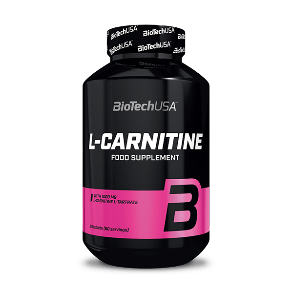 L-карнітин, BioTech L-Carnitine 1000 mg, 60 таблеток