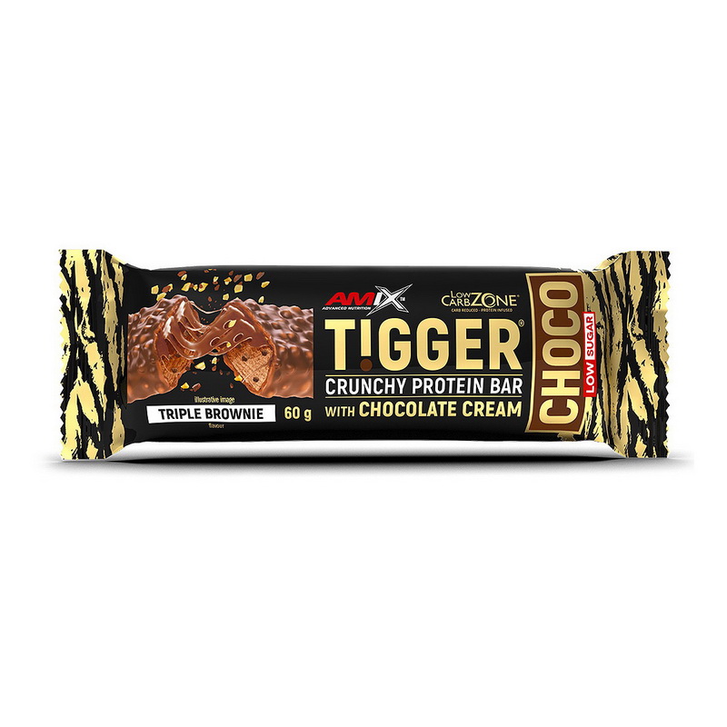 AMIX Tigger Crunchy Protein Bar (60 g, triple brownie)