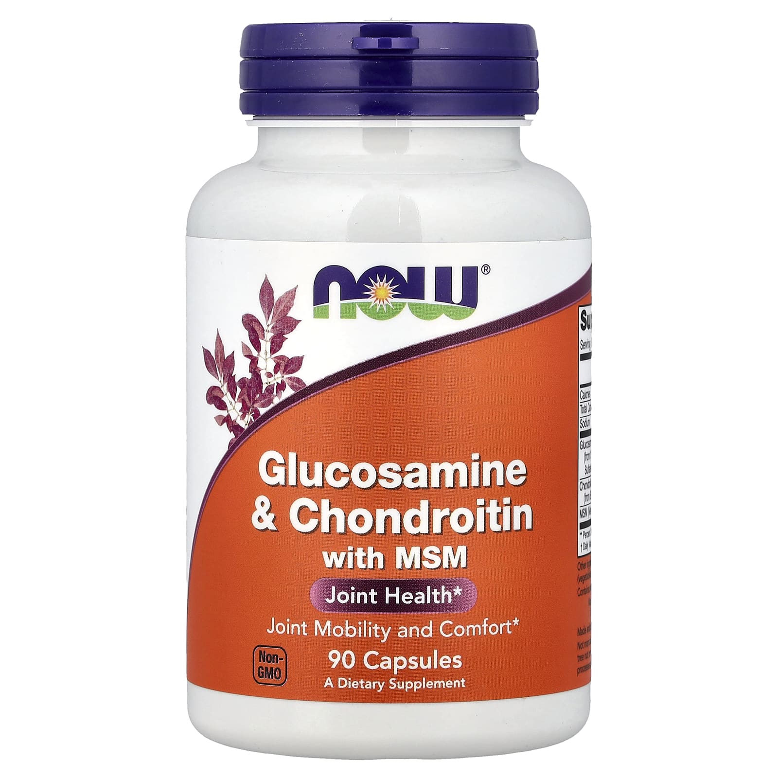 NOW Glucosamine & Chondroitin with MSM (90 caps)