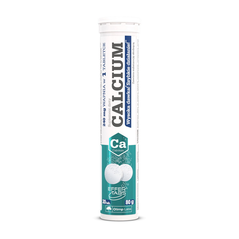Кальцій для здоров'я кісток, Olimp Nutrition Calcium, 20 таблеток
