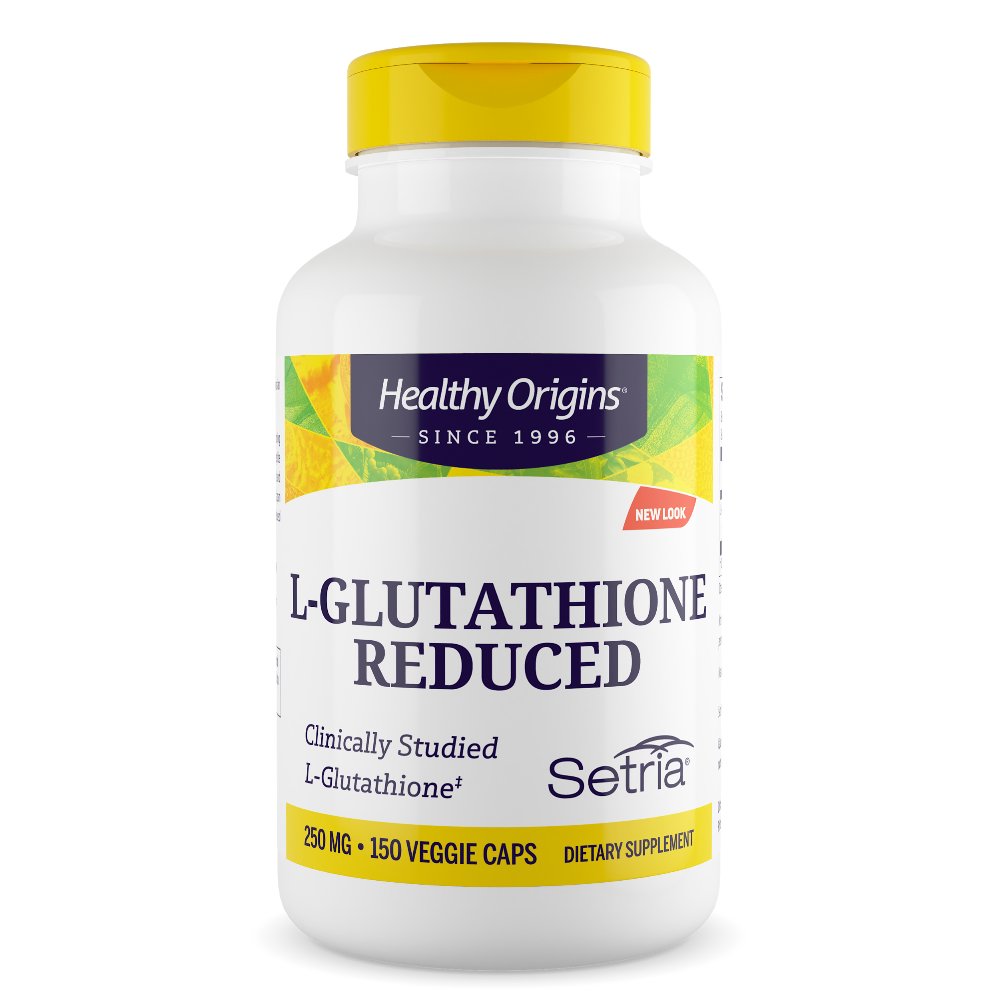 Глутатіон, Healthy Origins Setria L-Glutathione Reduced, 250 мг, 150 капсул