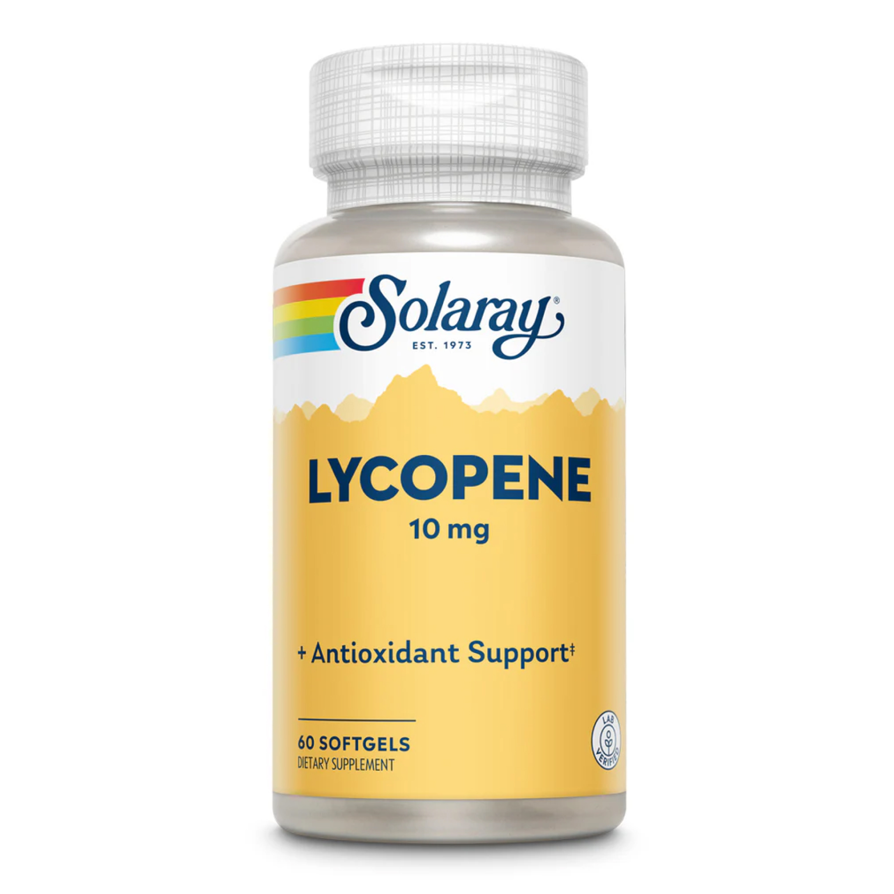 Лікопін, Solaray Lycopene, 10 мг, 60 вегетаріанських капсул