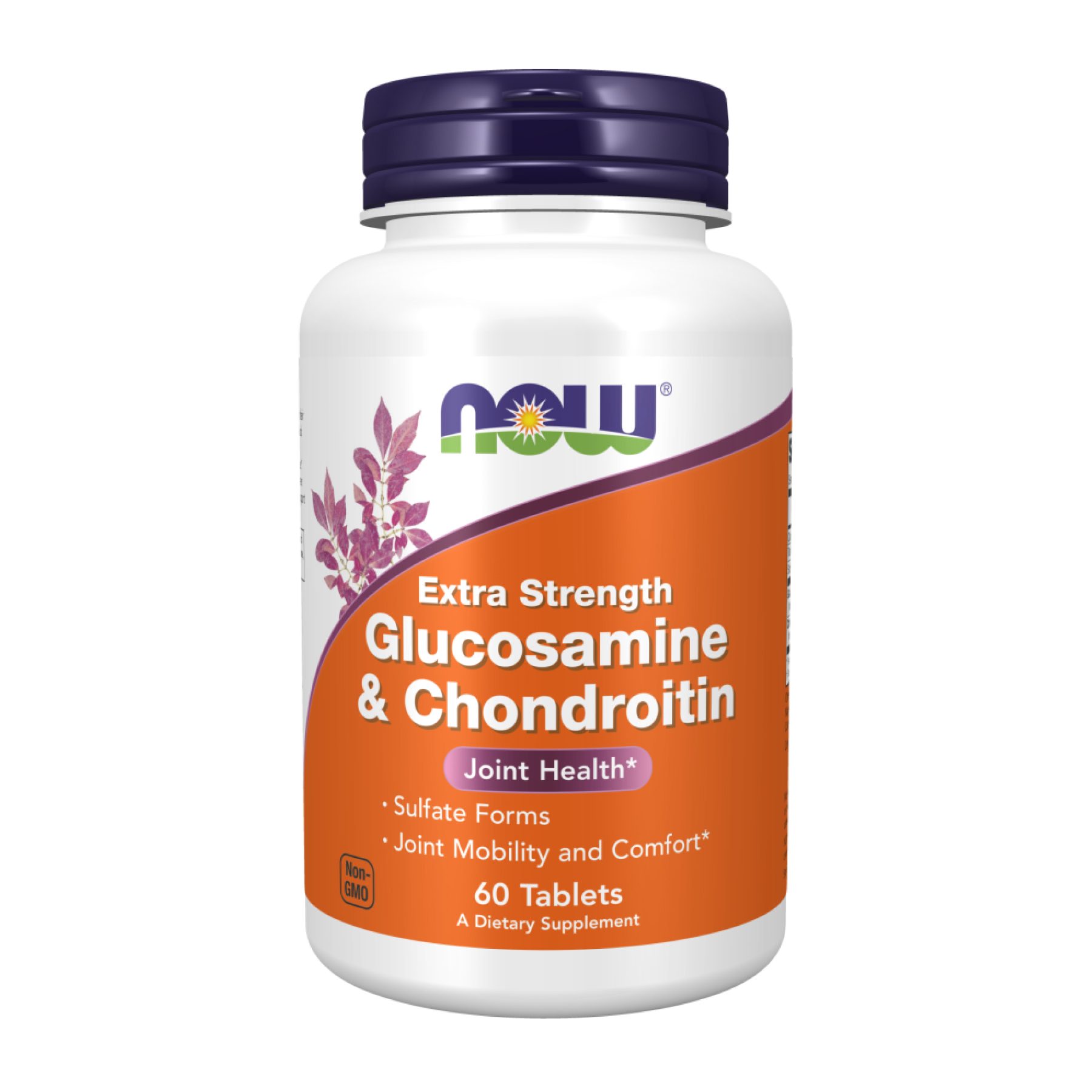 Глюкозамін та хондроїтин, Now Foods Glucosamine & Chondroitin Extra Strength, 60 таблеток