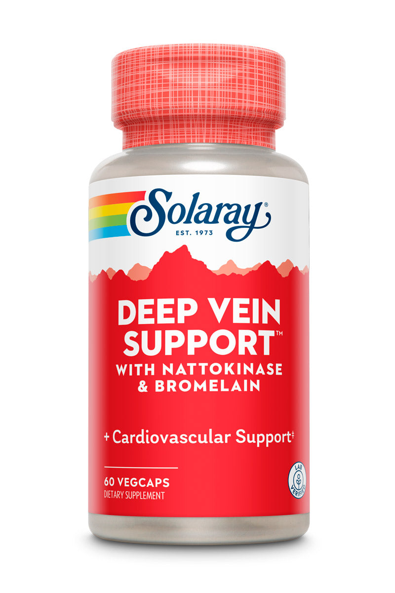 Комплекс для підтримки вен, Solaray Deep Vein Support, 60 вегетаріанських капсул