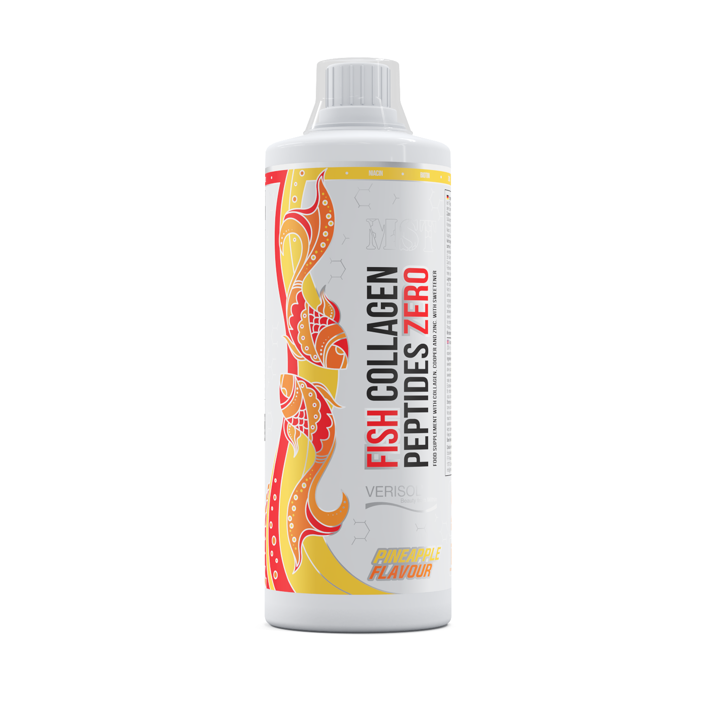 Колаген риб'ячий, MST Fish Collagen Peptides Zero (Ананас)