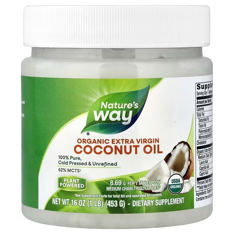 Organic Extra Virgin Coconut Oil - 16 oz