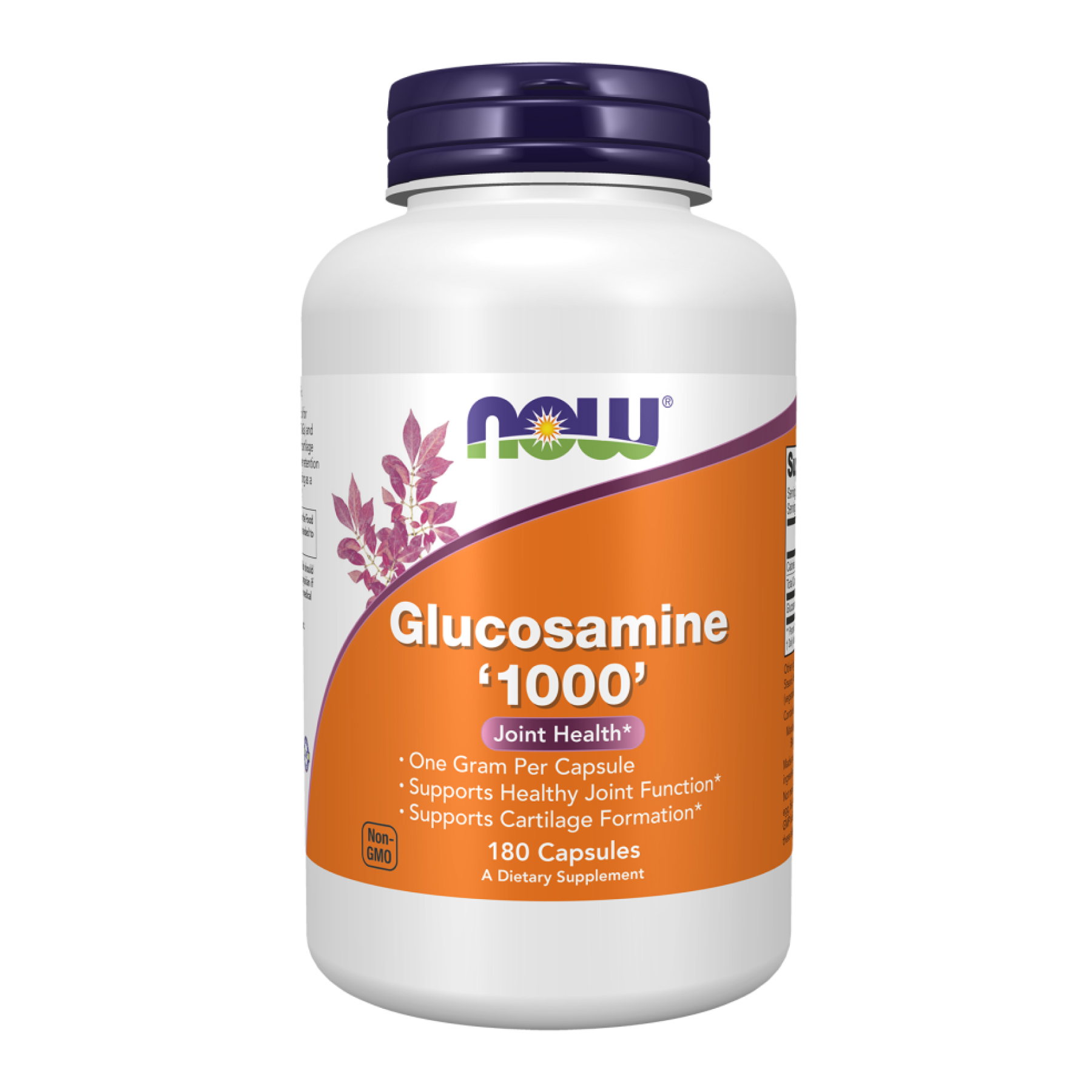 Глюкозамін, Now Foods Glucosamine 1000, 1000 мг, 180 капсул