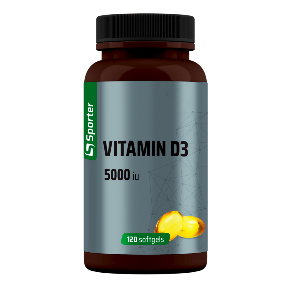 Vitamin D3 5000 ME - 120 гелевих капсул