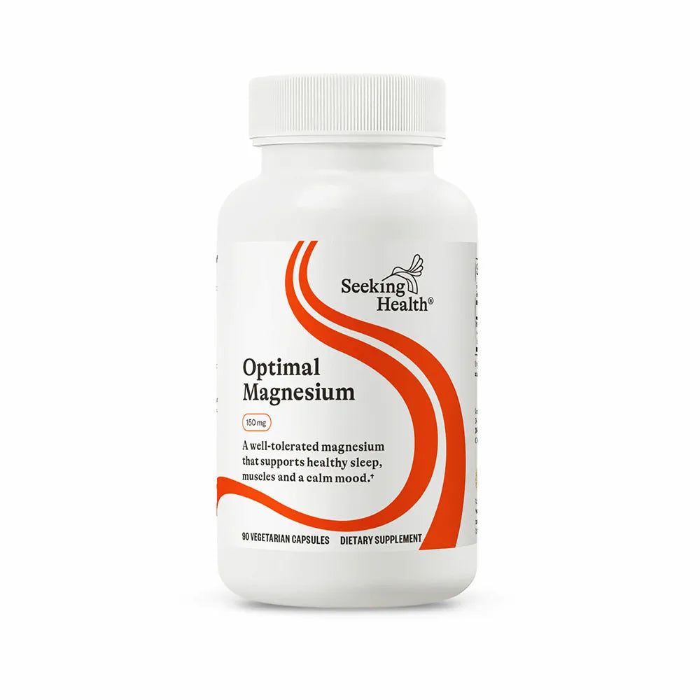 Магній, 150 мг, Optimal Magnesium, Seeking Health, 90 капсул