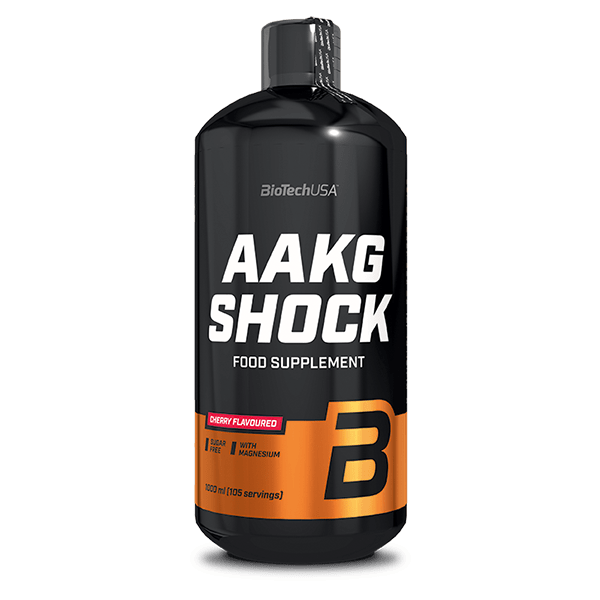 Амінокислоти AAKG, BioTech AAKG Shock Extreme, 1 л (Вишня)