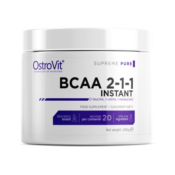 OstroVit BCAA 2-1-1 Instant (200 g, pure)