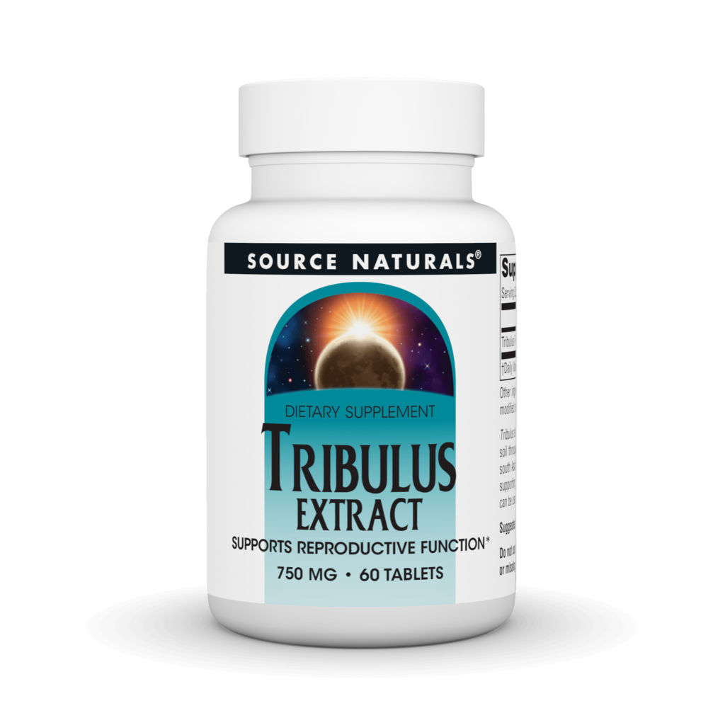 Трибулус екстракт, Source Naturals Tribulus Extract, 750 мг, 60 таблеток