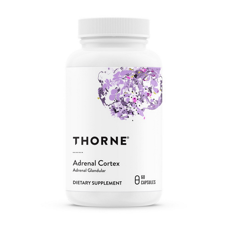 Екстракт кори наднирників, Thorne Research Adrenal Cortex, 60 капсул