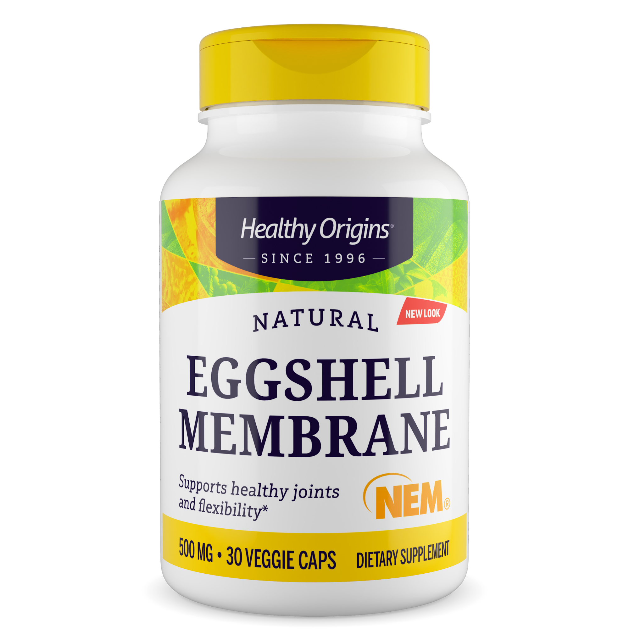 Мембрана яєчної шкаралупи, Healthy Origins Eggshell Membrane (NEM), 500 мг, 30 вегетаріанських капсул