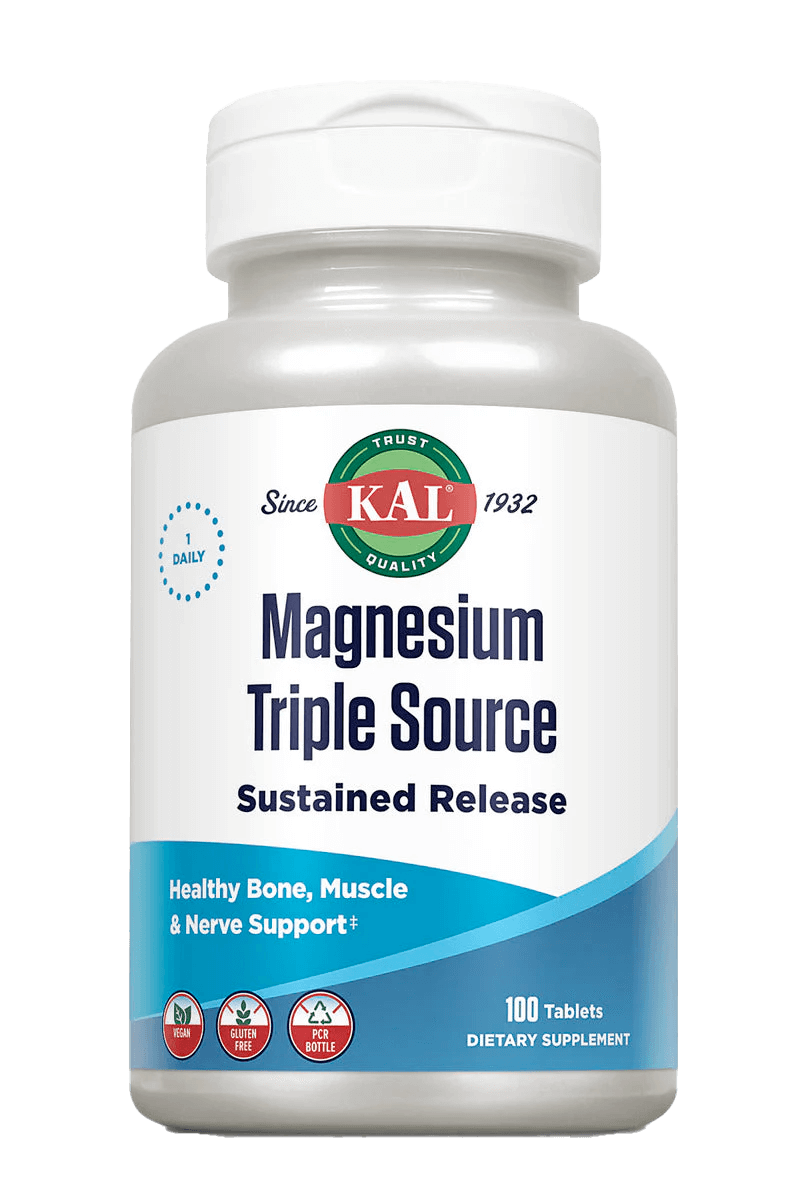 Магній потрійної дії, Kal Magnesium Triple Source, 100 таблеток