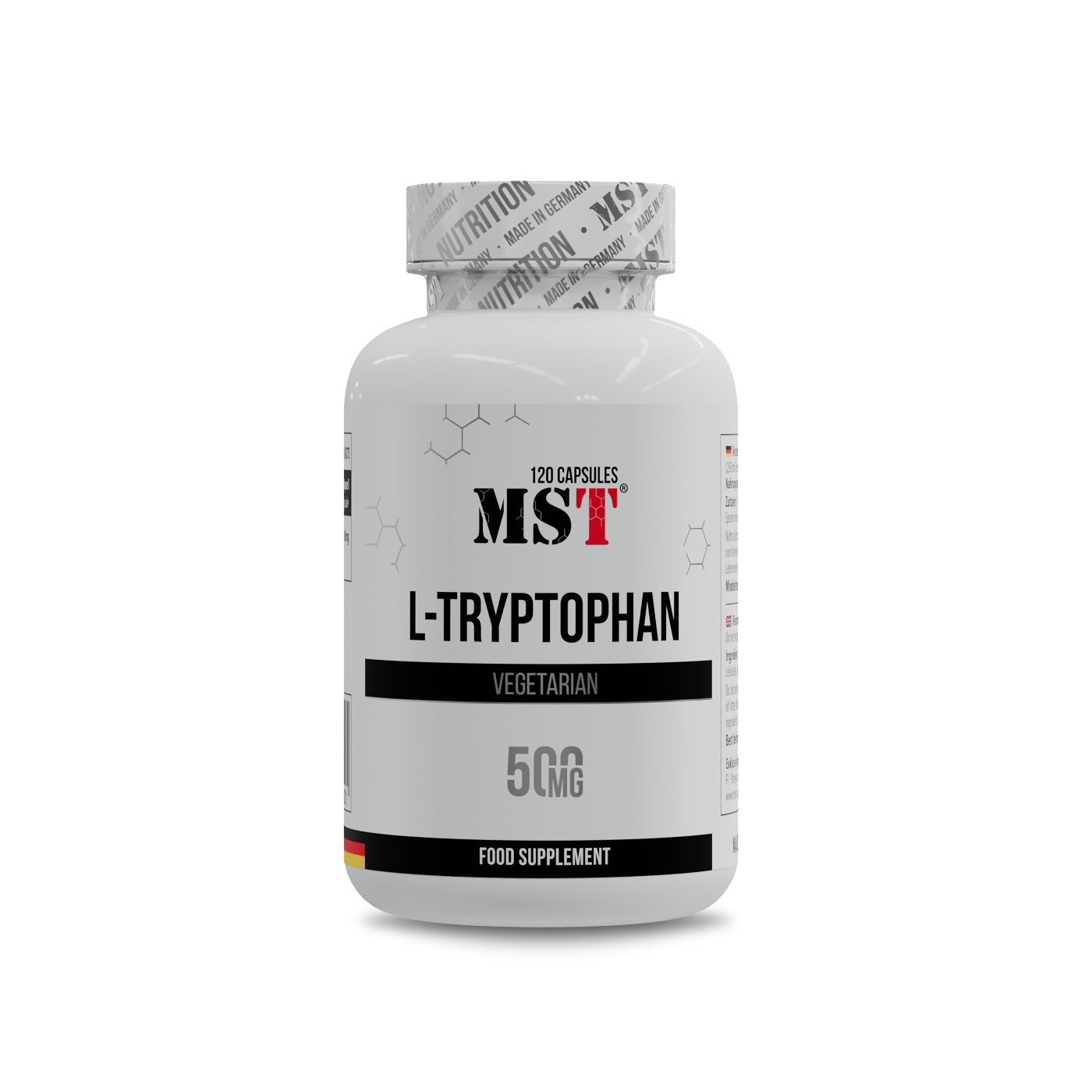 MST L-Tryptophan 500 mg (120 caps)