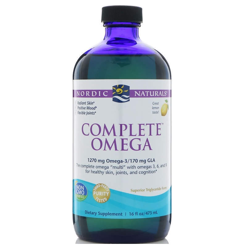 Омега 3-6-9, Nordic Naturals Complete Omega, 473 мл (лимон)