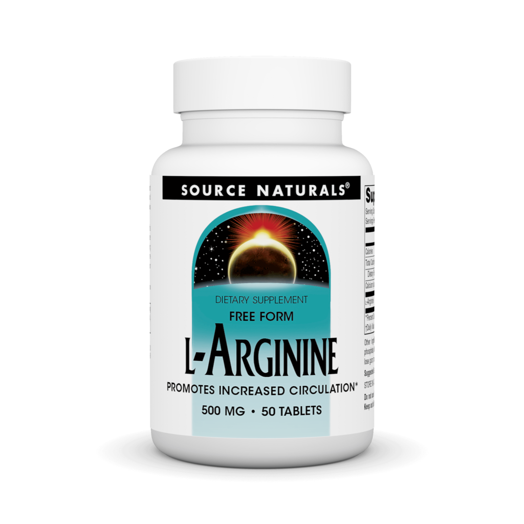 L-Arginine 500 mg - 50 tabs