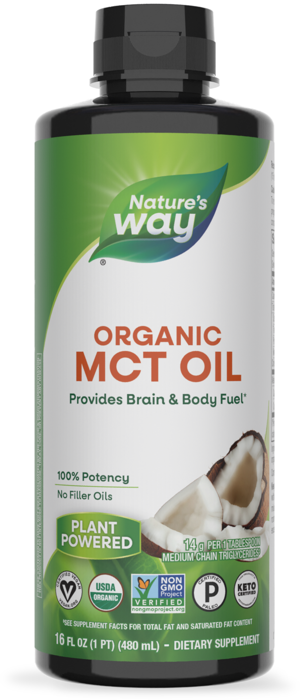 Кокосова олія, MCT Oil Coconut, Nature's Way, 480 мл