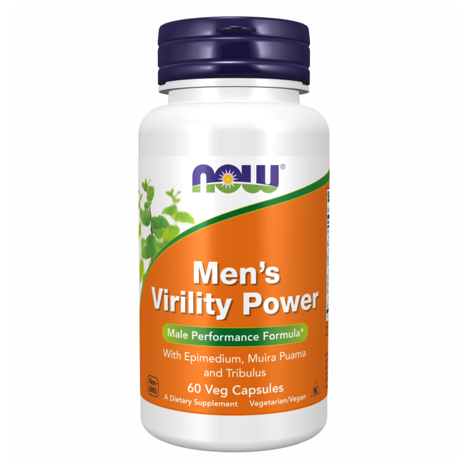 Комплекс для чоловічого здоров'я, Now Foods Men's Virility Power, 60 вегетаріанських капсул