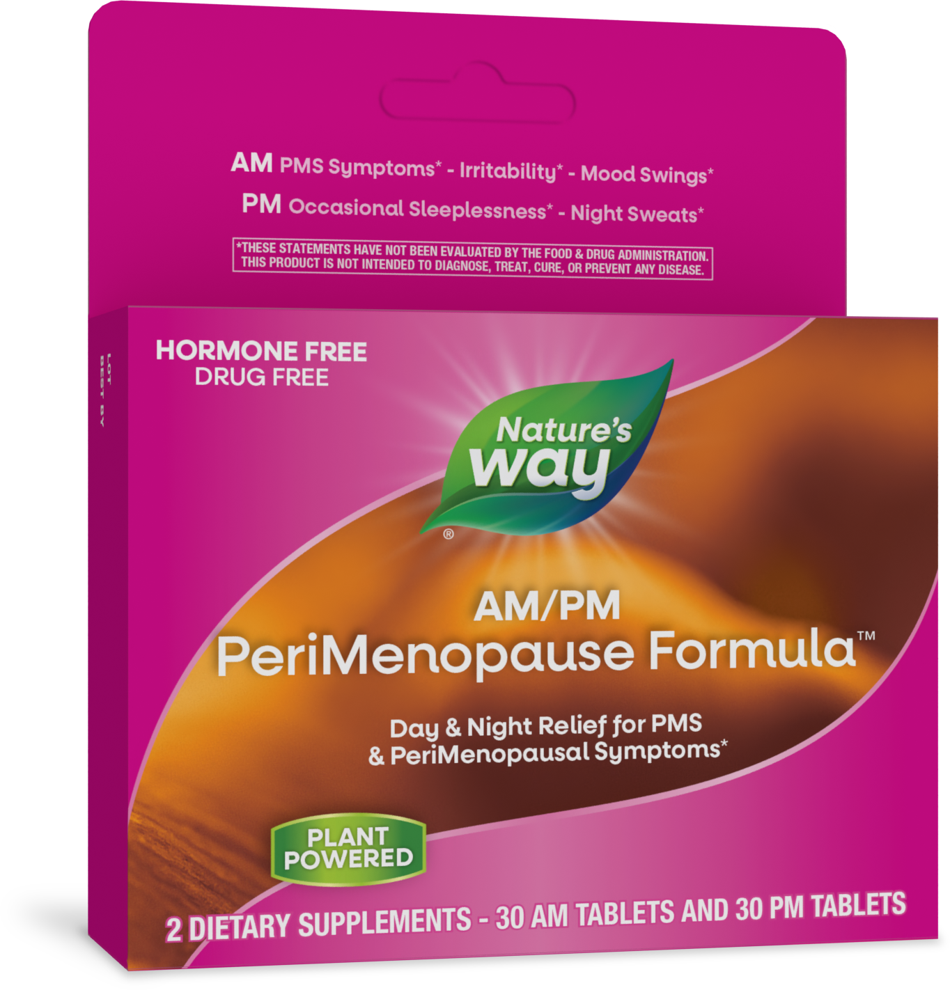 Формула для полегшення симптомів пременопаузи, Nature's Way AM/PM PeriMenopause Formula, 60 таблеток