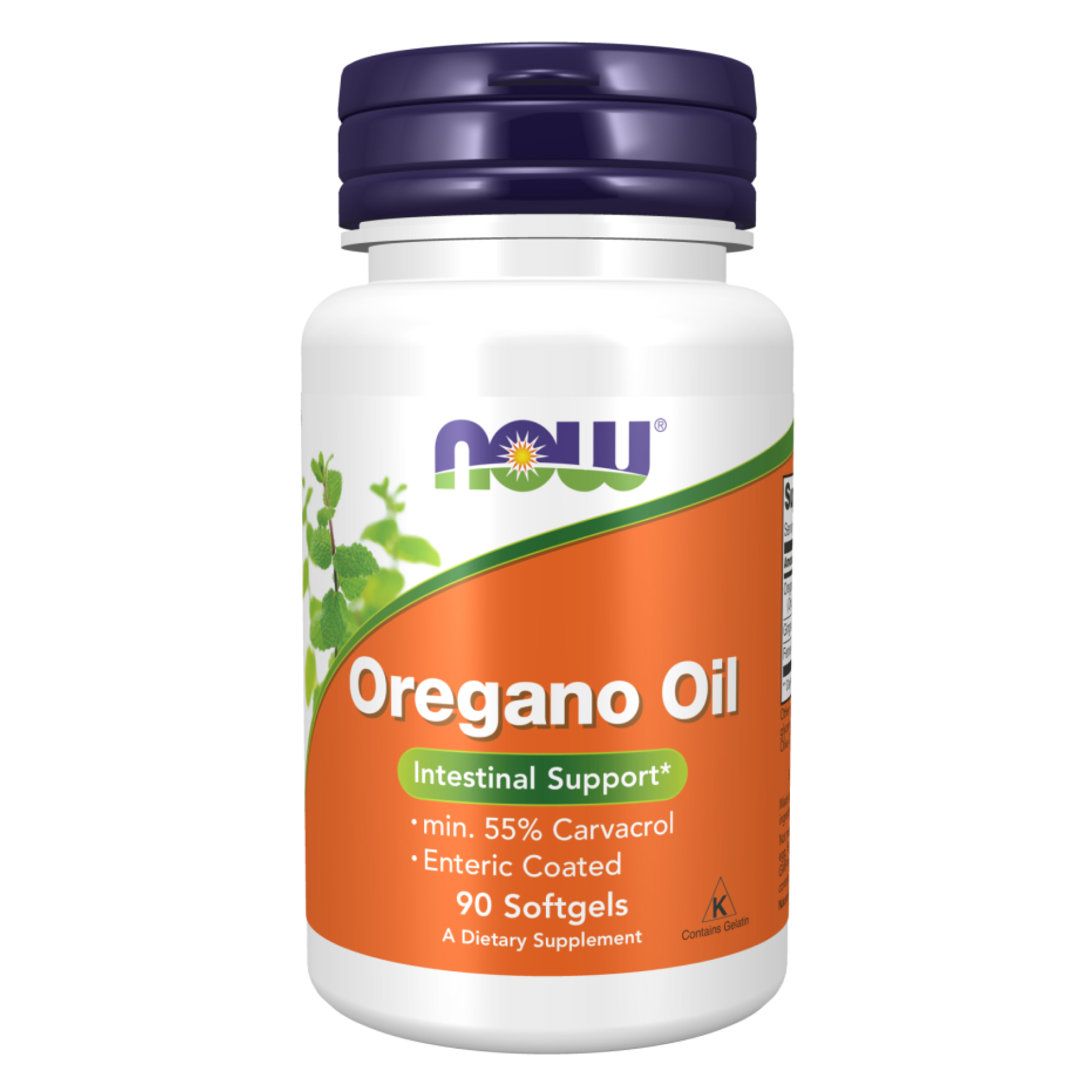 Масло орегано для імунітету, Now Foods Oregano Oil, 90 м'яких капсул
