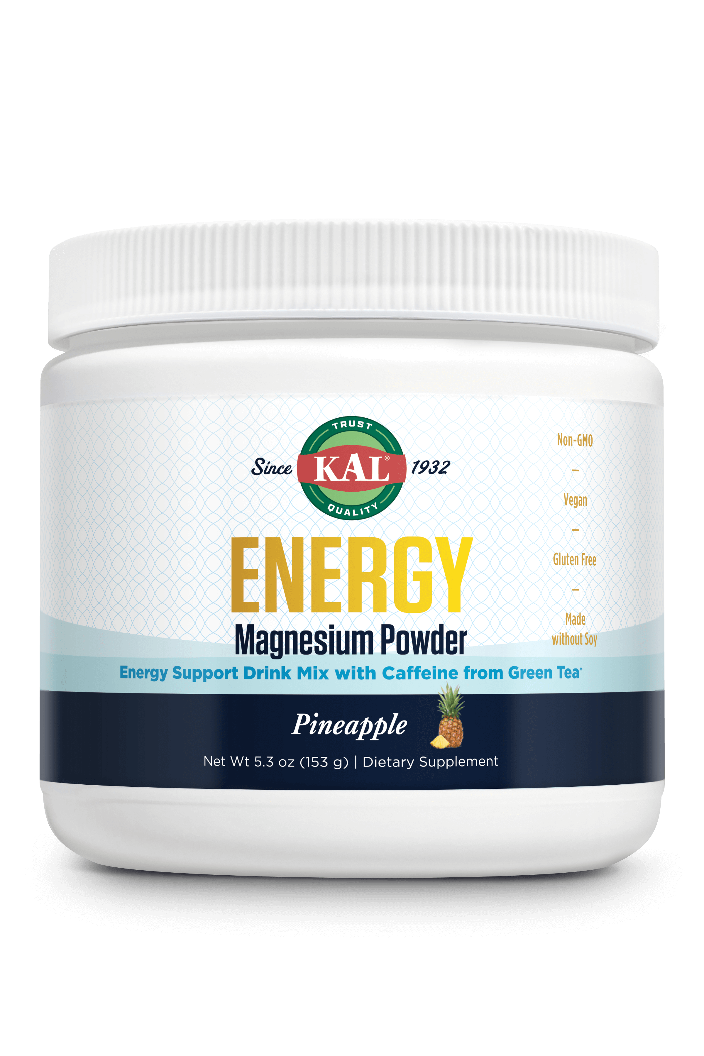 Магній у порошку, Kal Energy Magnesium Powder, 153 г (Ананас)