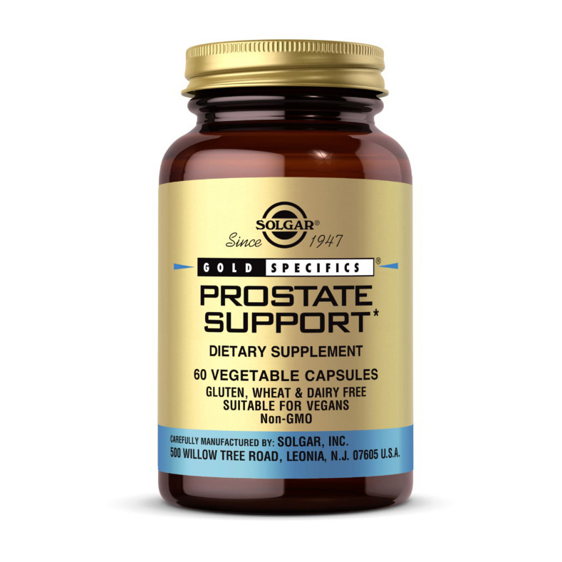 Комплекс для здоров'я простати, Solgar Prostate Support, 60 вегетаріанських капсул