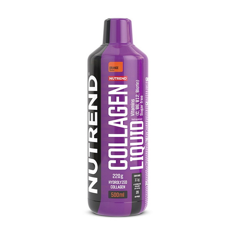 Колаген рідкий, Nutrend Collagen Liquid, 500 мл (Апельсин)