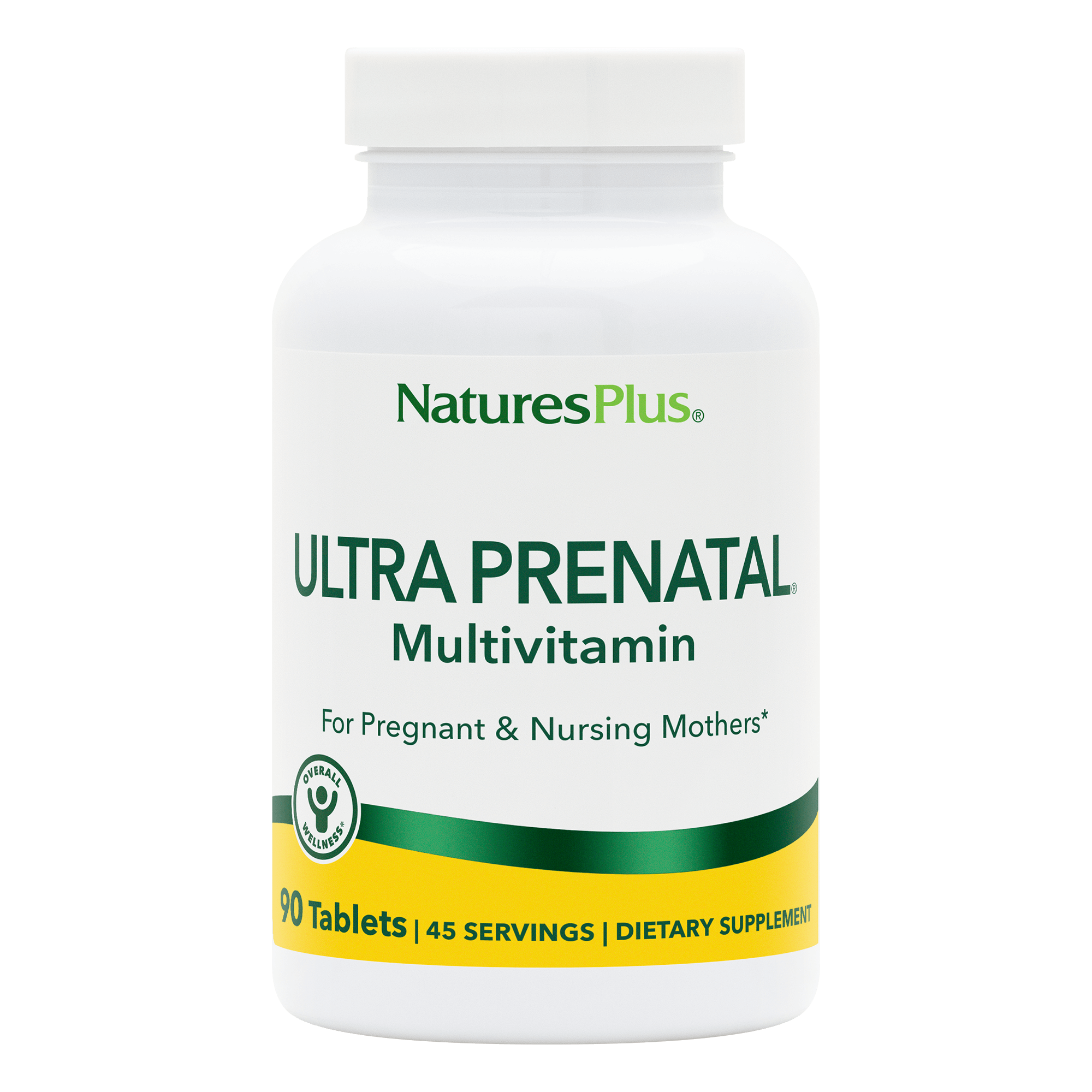 Мультивітаміни для вагітних, Natures Plus Ultra Prenatal Multivitamin, 90 таблеток