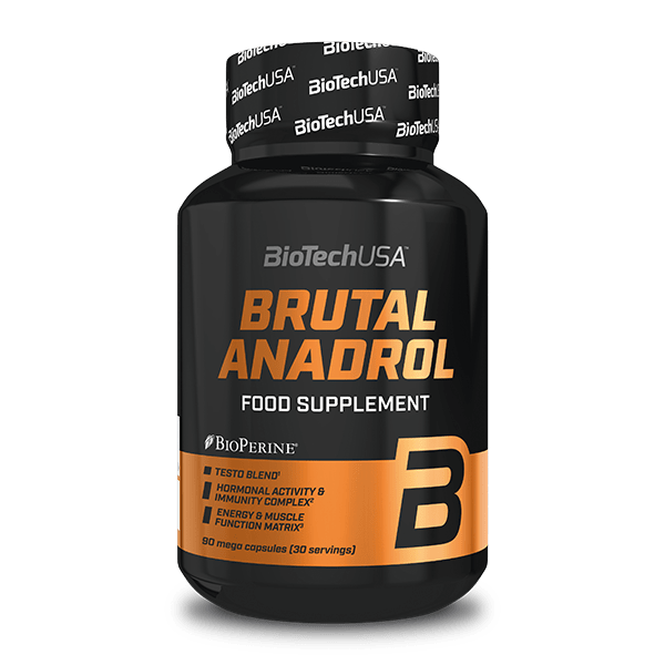 Спеціальний комплекс, BioTech Brutal Anadrol, 90 капсул
