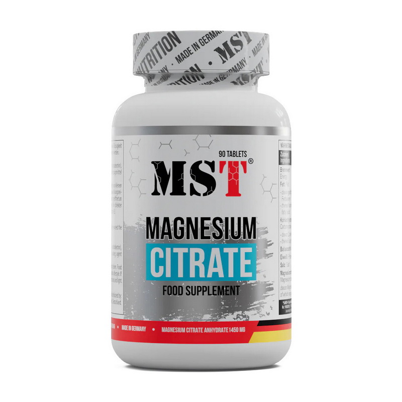 Магній цитрат, MST Magnesium Citrate, 90 таблеток