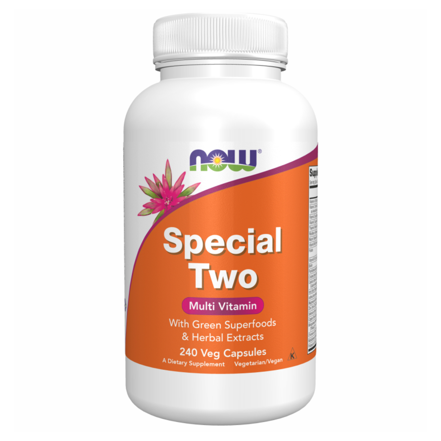 Мультивітаміни, Now Foods Special Two, 240 вегетаріанських капсул
