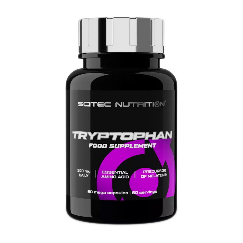 Триптофан, Scitec Nutrition Tryptophan, 60 капсул