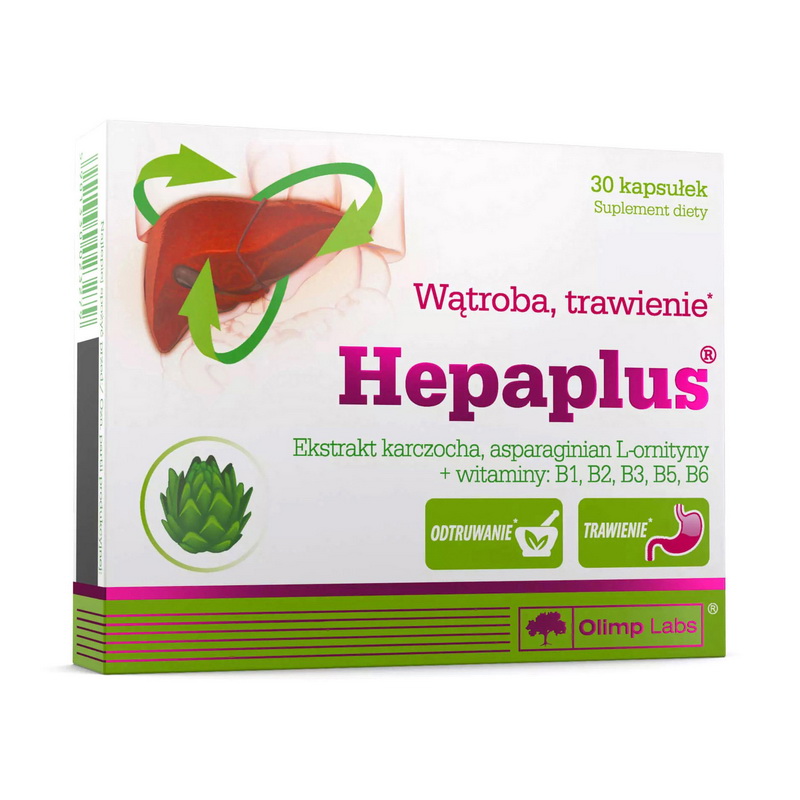 Комплекс для підтримки печінки, Olimp Nutrition Hepaplus, 30 капсул
