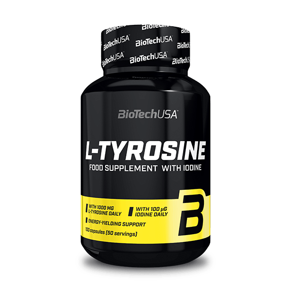 L-тирозин, BioTech L-Tyrosine, 100 капсул