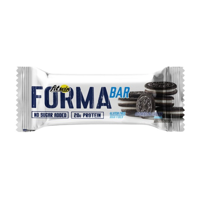 Протеїновий батончик, FitWin Forma Bar, 60 г (Печиво з кремом)