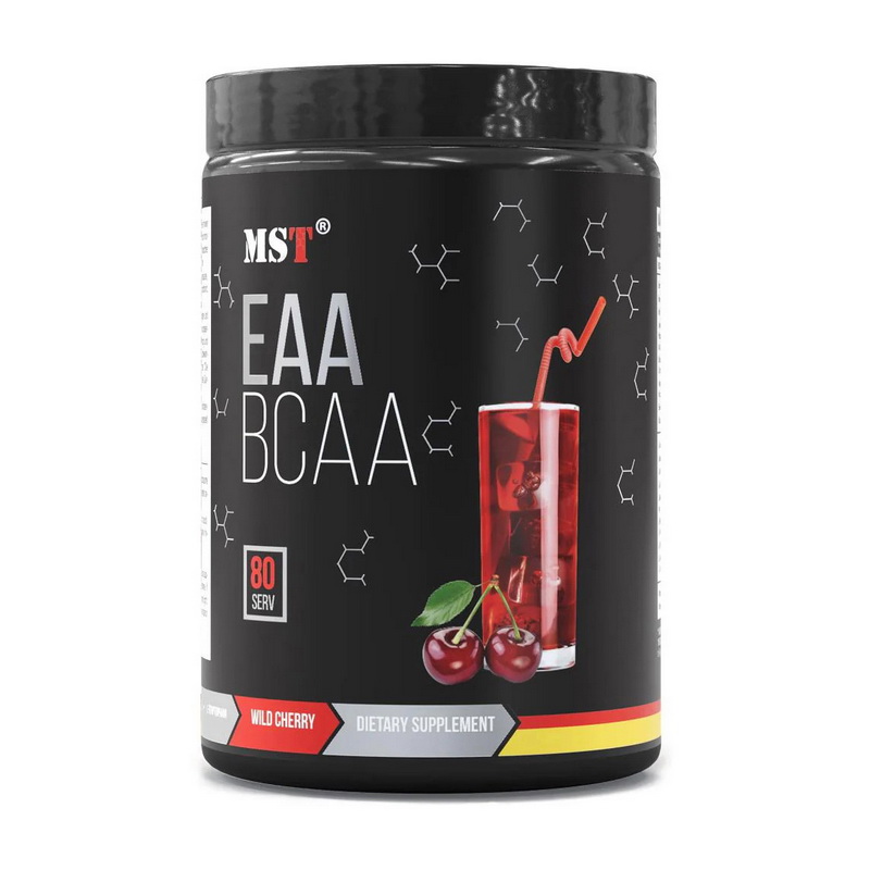 EAA и BCAA, MST EAA BCAA, 1040 г (Дикая вишня)