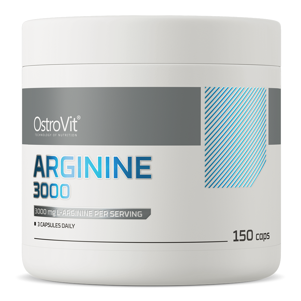 Аргінін, OstroVit Arginine 3000, 3000 мг, 150 капсул