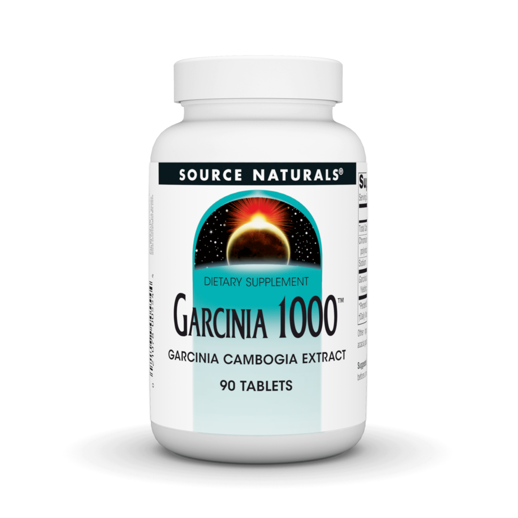 Гарцинія, Source Naturals Garcinia 1000, 1000 мг, 90 таблеток