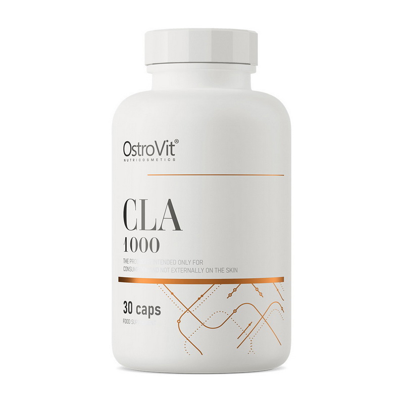 КЛК (кон'югована лінолева кислота) 1000 OstroVit (CLA 1000) 30 капсул