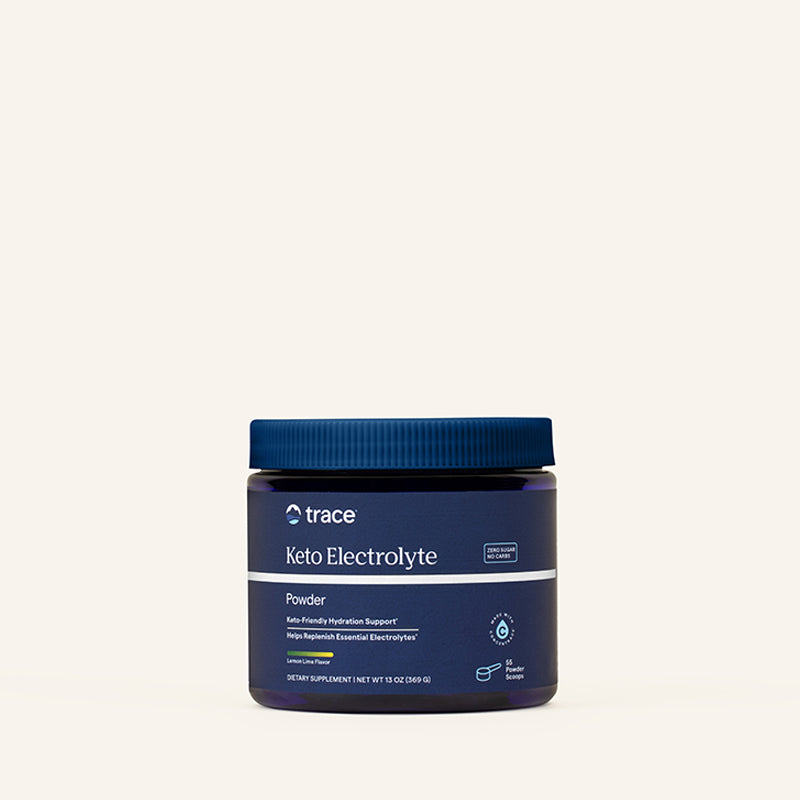 Кето-електроліти, Trace Minerals Research Keto Electrolyte Powder, 369 г (Лимон-лайм)