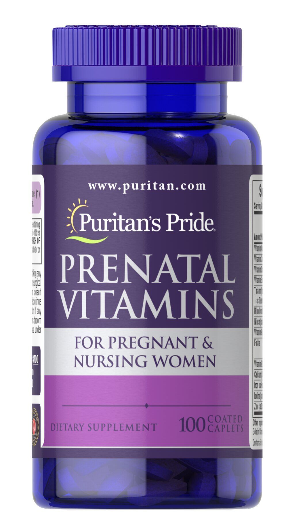 Вітаміни для вагітних, Puritan's Pride Prenatal Vitamins, 100 таблеток