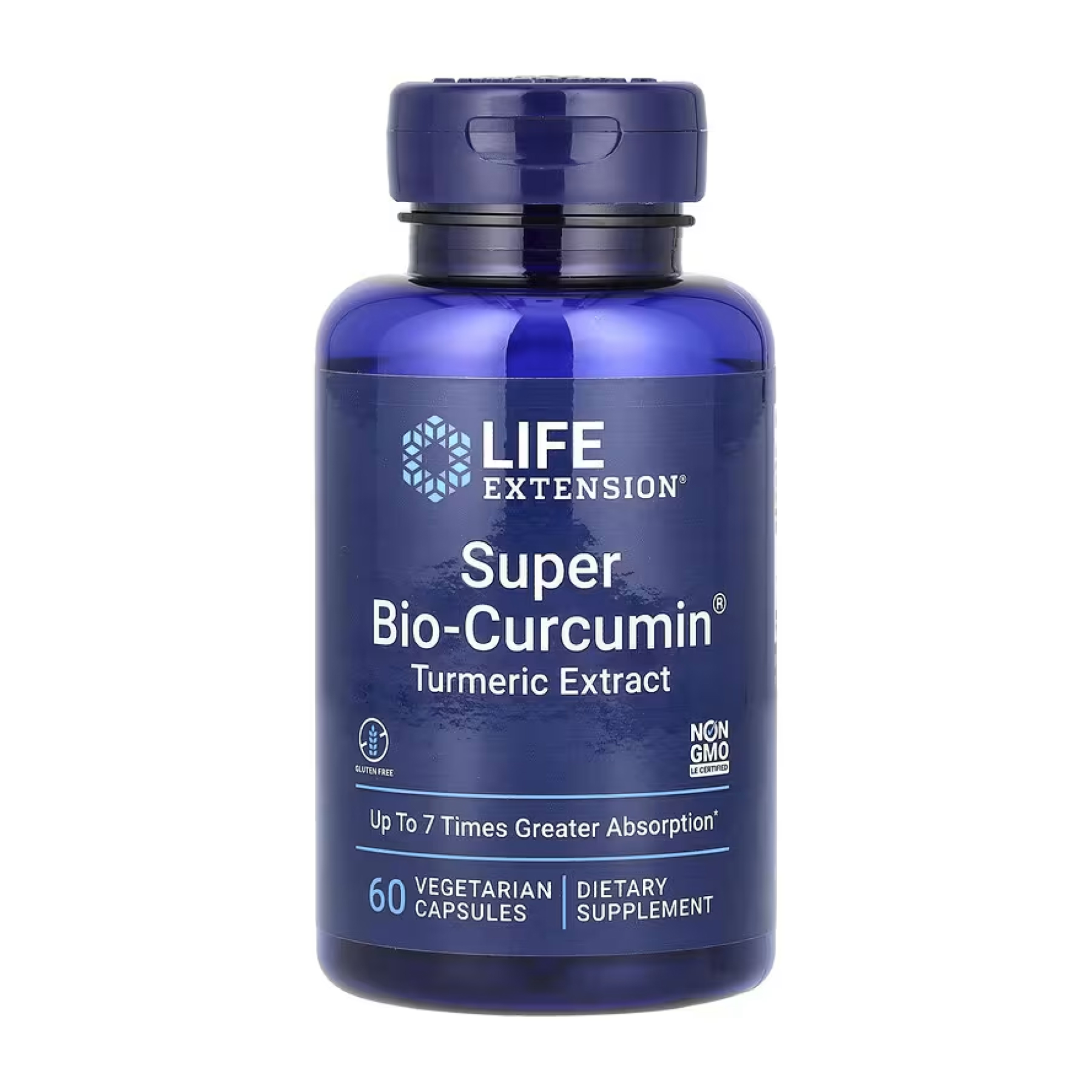 Екстракт куркуми, Life Extension Super Bio-Curcumin Turmeric Extract, 400 мг, 60 вегетаріанських капсул